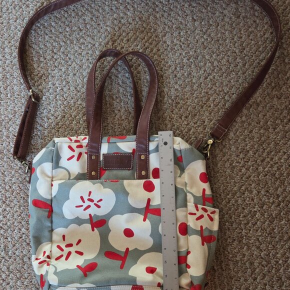 Maika Crossbody bag in floral pattern - Picture 2 of 5